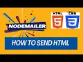 04 Nodemailer Sending HTML Content and Templates