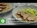 Spiced Pork with Citrus-Apple Slaw and Rice A Publix Aprons recipe