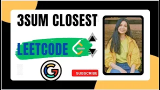 16 3Sum Closest Leetcode Medium Java 2 Pointers Google Interview Question