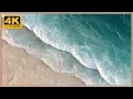 Coastal Teal Ocean Wave Abstract Art for TV 4K Ambient Wall Art 2 Hours