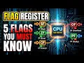 Flag Register in Assembly Language 8086 SF ZF PF CF OF Complete Explanation with Examples