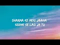 Chand Chhupa Badal Mein | Lyrics | Hum Dil De Chuke Sanam | Aishwarya Rai | Salman Khan