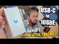 UniFi to 10GbE Adapter Review - Too Little Too Late UACC-Adapter-RJ45-USBC-10GE