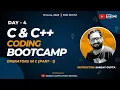 Day 4 Learn C C Coding Live Free with Sanjay Gupta Sanjay Gupta Tech School