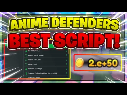 Download MP3 Anime Defenders Script GUI / Hack (DUPE, INFINITE GOLD, AUTOFARM, AND MORE) *PASTEBIN*