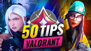 50 ESSENTIAL Valorant Tips & Tricks To IMPROVE FAST! - Valorant Guide