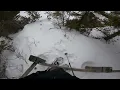 Honeymoon Bluff trail snowshoe