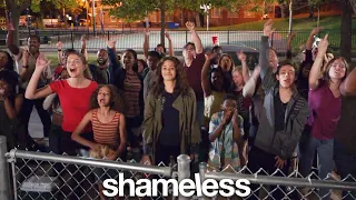 fiona punches a new neighbor shameless
