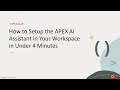 How to Setup the Oracle APEX AI Assistant in Your Workspace in Under 4 Minutes