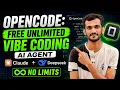 OpenCode Free Unlimited Vibe Coding AI No Limits