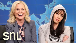 weekend update april ludgate and leslie knope on working for the government snl
