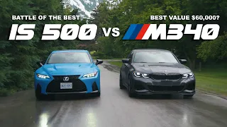 2025 Lexus IS 500 vs BMW M340i Which is the Best Luxury Sports Sedan for 60K