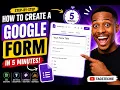 How to Create a Google Form in 5 Minutes Google Forms Tutorial for Beginners 2026