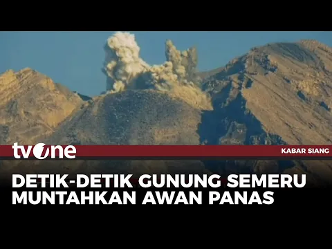 Aktivitas Vulkanik Gunung Semeru Meningkat
