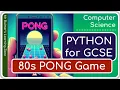 Python Game Tutorial 80s Retro PONG Game