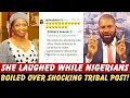 Download Lagu STAMMENPOLITIEK TEGEN IGBOS ONTHULD: ABIKE DABIRI DEELT POST WAARIN IGBOS APEN EN GORILLA'S BESCH...