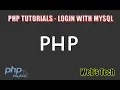 PHP Tutorials - Login Tutorial MySQL with Remember using Bootstrap 3
