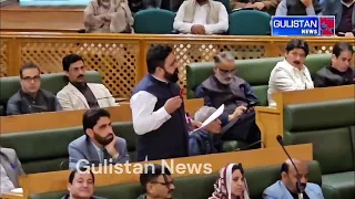 NC MLA Ajaz Jan Requests Obituary Reference for Palestine Victims in J K Assembly
