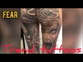 Scary tattoos Devil Joker Clown