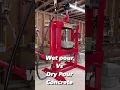 Dry Pour vs Wet Pour Concrete Test #shorts