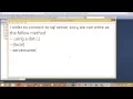 SQL server 2014 Connection error 40