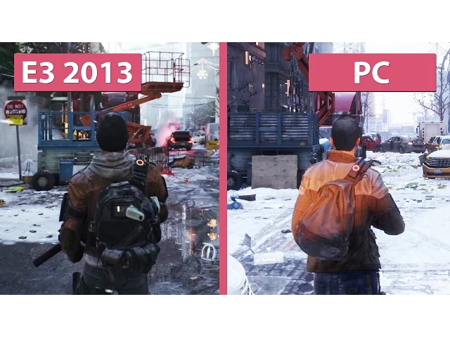 The Division – E3 2013 Reveal Trailer vs. PC Max Settings Graphics Comparison