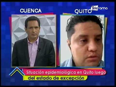 Situación epidemiológica en Quito luego del estado de excepción