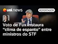 Download Lagu Daniela Lima: Voto de Fux causa 'espanto' entre ministros do STF após condenação de centenas por 8/1