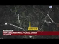 Fatal Crash Under Investigation After Single-Vehicle Incident