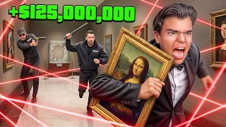 Breaking Into The ART MUSEUM To STEAL In GTA 5 KORTZ CENTER HEIST