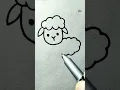 Download Lagu cute drawing 😍 | cute sheep 🐑 draw | step by step #art #drawing #easy #sheep #creative #short