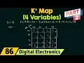 4 Variable Karnaugh Map Part 2
