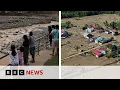 Death toll from flooding across Asia passes 1,000 | BBC News