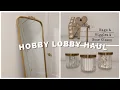 Hobby Lobby Shein Haul Dog Decor New Mirror