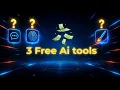 3 FREE AI Tools That Will 10x Your Productivity Tested Proven