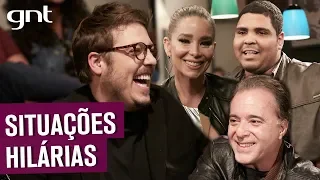 Tony Ramos, Dani Winits e Paulo Vieira contam situações com a família| Que História É Essa, Porchat?