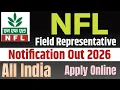 NFL field representative notification 2026 management Trainee NFL latest job vacancy