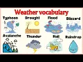 Lesson 55: Weather related vocabulary; hail, typhoon, puddle, snowflake, drizzle, blizzard, drought Mp3 Song Download