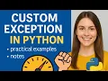 Day 10 - Custom Exception in Python With Real Examples