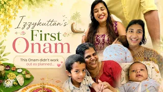First onam 😍 Onam went wrong 😂 Sadhya and pookalam 😍 | Sensree | Maneesh  Vishnu 