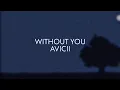 Lagu Avicii - Without You Lyrics (slowed)
