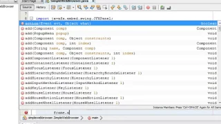 make Web Browser Using Java Program