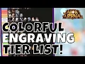 FIRST SIGN OF A FULL ENGRAVING TIER LIST AFK ARENA GUIDE