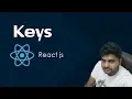 ReactJS Tutorials in Hindi Keys in ReactJS React Map function Part-28
