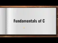 9 Type of Instruction in C Programming Type Declaration Arithmetic Control Instruction