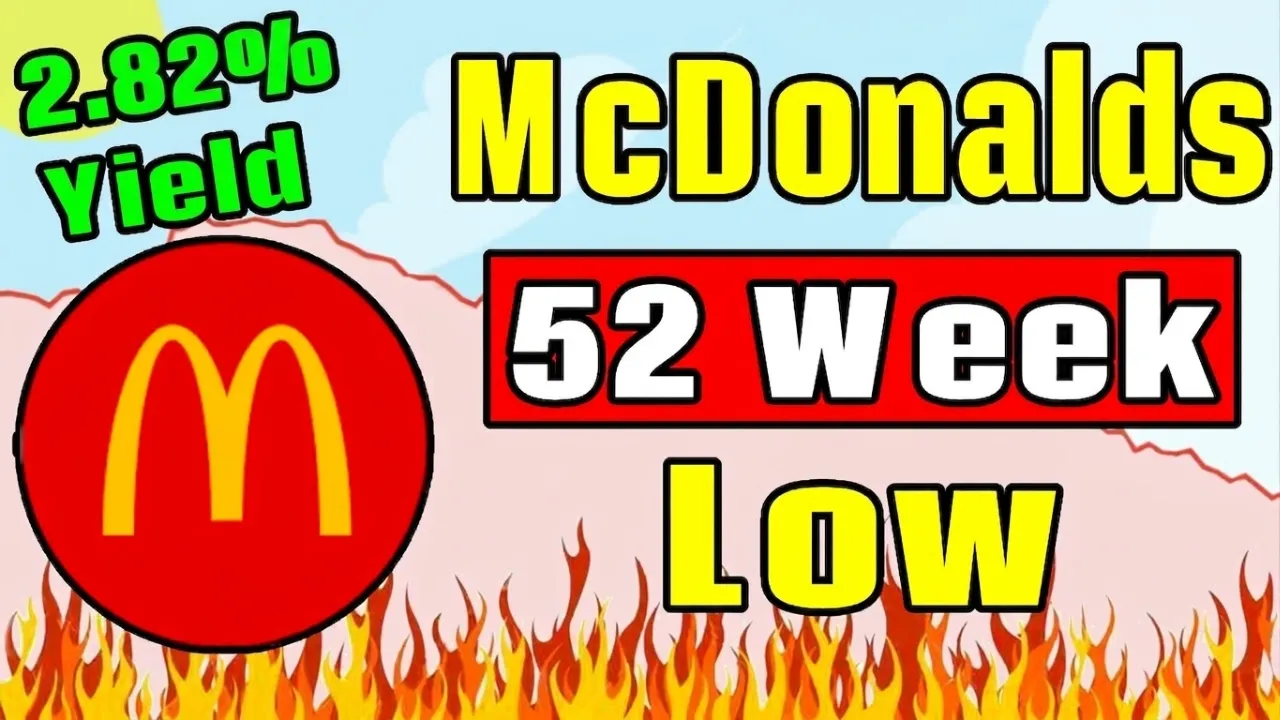 McDonald's Stock is at a 52 Week Low! | McDonald's Stock Analysis! |