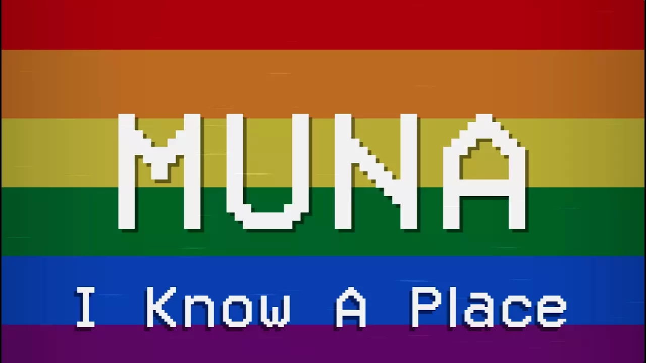 I Know A Place (Lyric Video) - MUNA