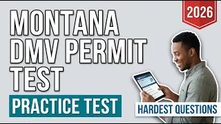 PASS YOUR MONTANA PERMIT TEST 2026 25 SAMPLE QUESTIONS FORMAT D RULES