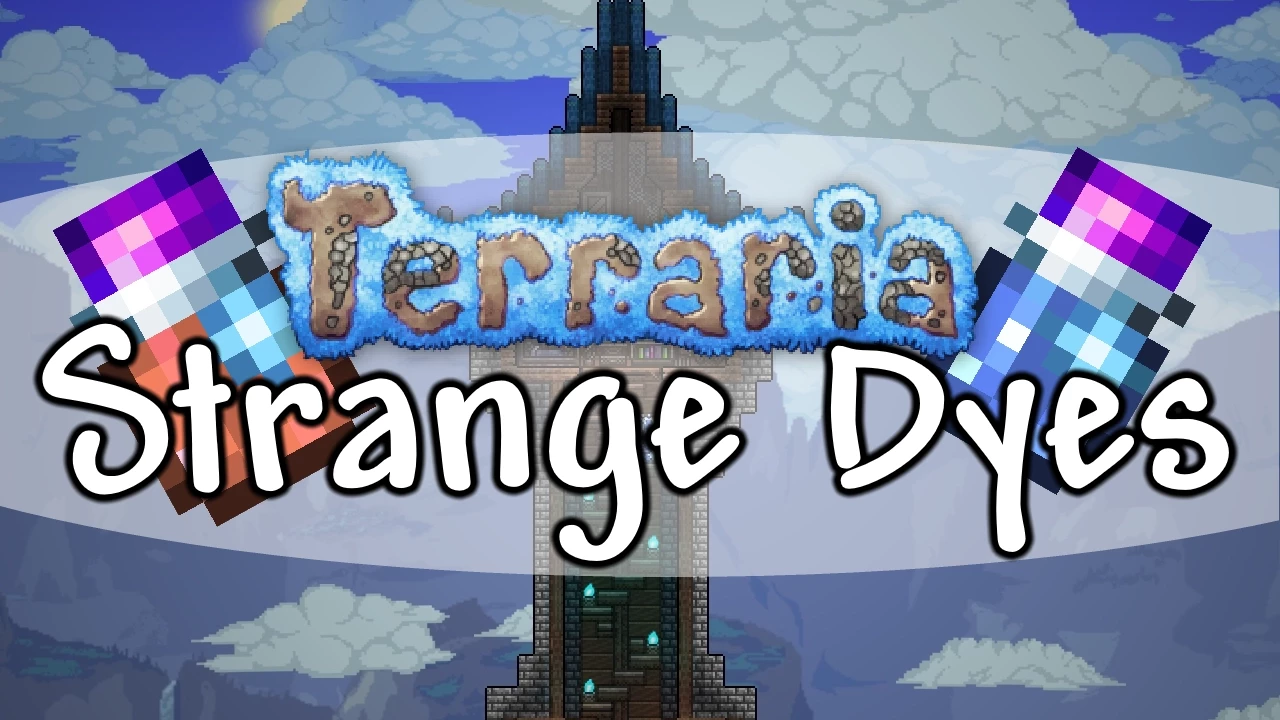 Terraria All Dyes from Strange Plants