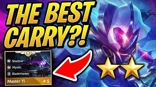 MASTER YI HYPER CARRY! Best Carry in the Game? | Teamfight Tactics Set 2 | TFT | LoL Auto Chess